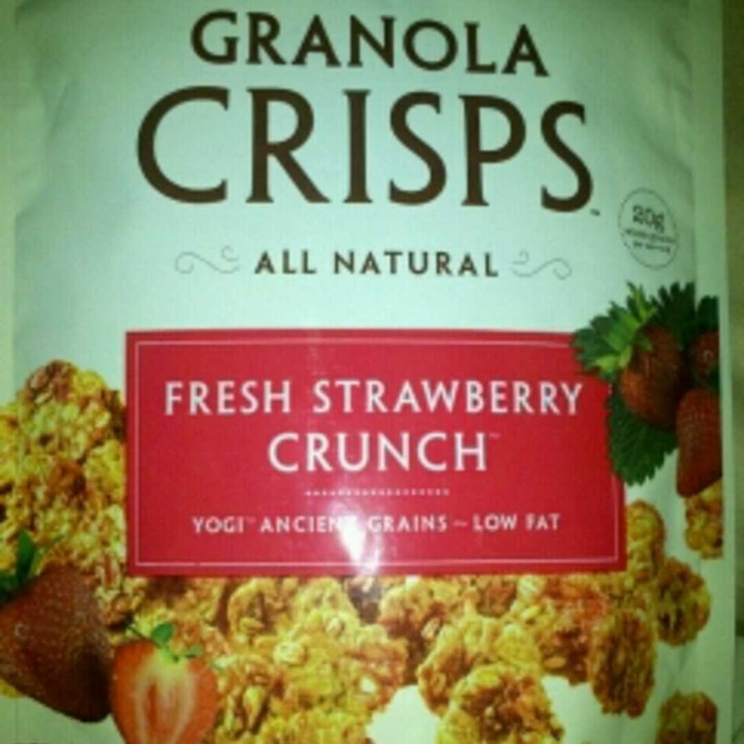 Yogi Granola Crisps - Fresh Strawberry Crunch
