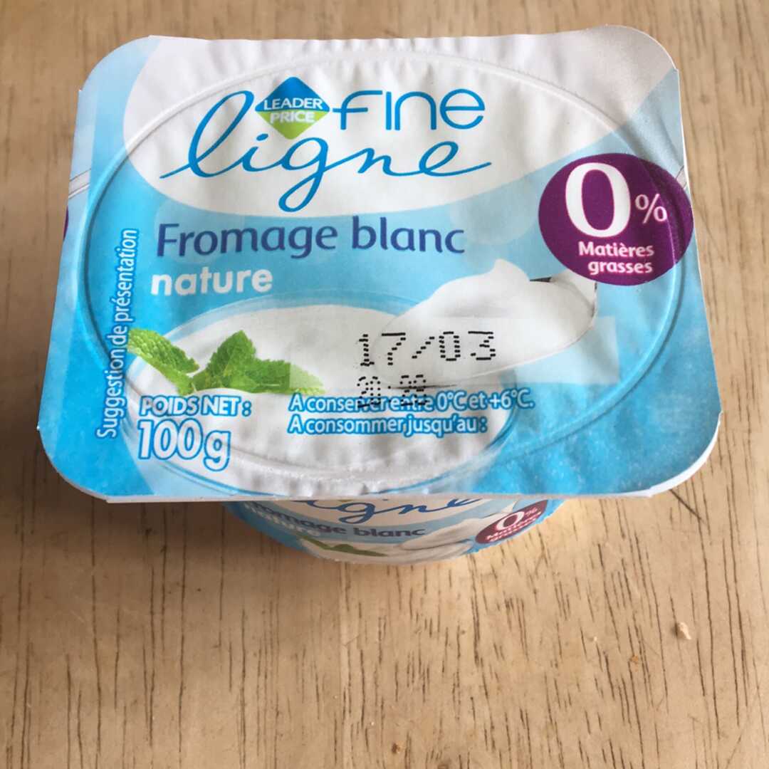 Leader Price Fromage Blanc 0%