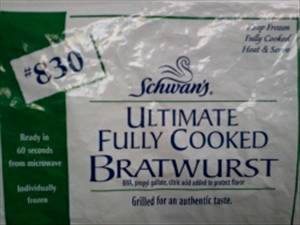 Schwan's Ultimate Fully Cooked Bratwurst