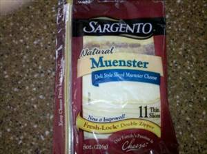 Sargento Deli Style Sliced Muenster Cheese