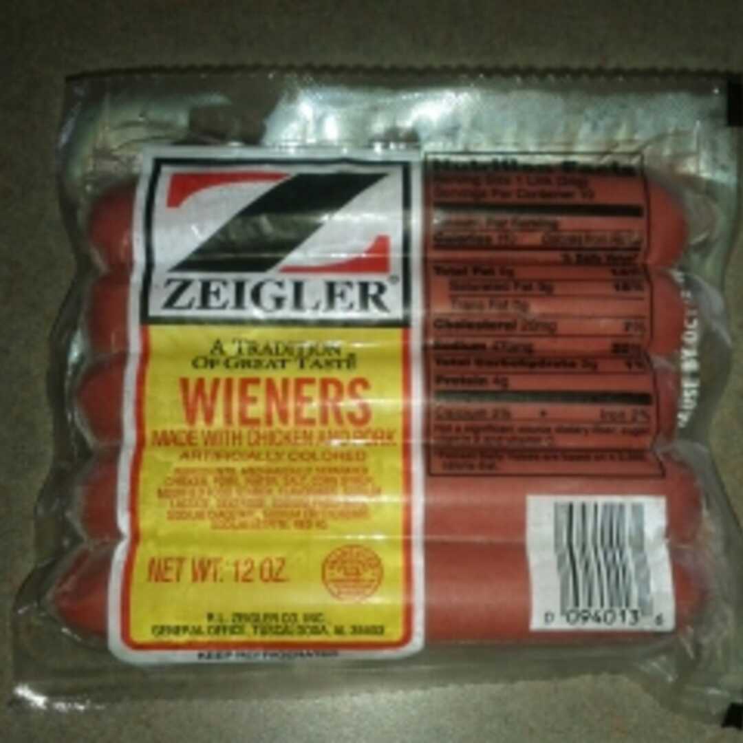 Zeigler Wieners made with Chicken & Pork