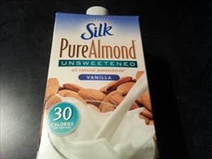 Silk Pure Almond Milk - Unsweetened Vanilla