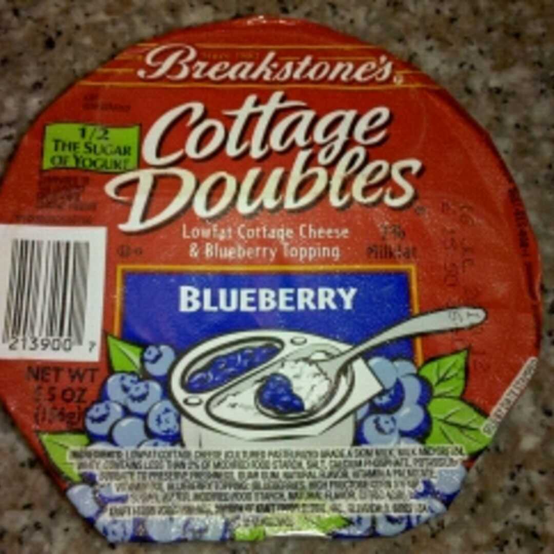 Breakstone's Cottage Doubles Lowfat Cottage Cheese & Blueberry Topping