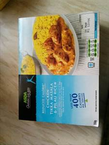 Asda Chosen By You Reduced Calorie Chicken Tikka Masala & Pilau Rice