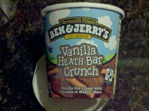 Ben & Jerry's Vanilla Heath Bar Crunch Ice Cream