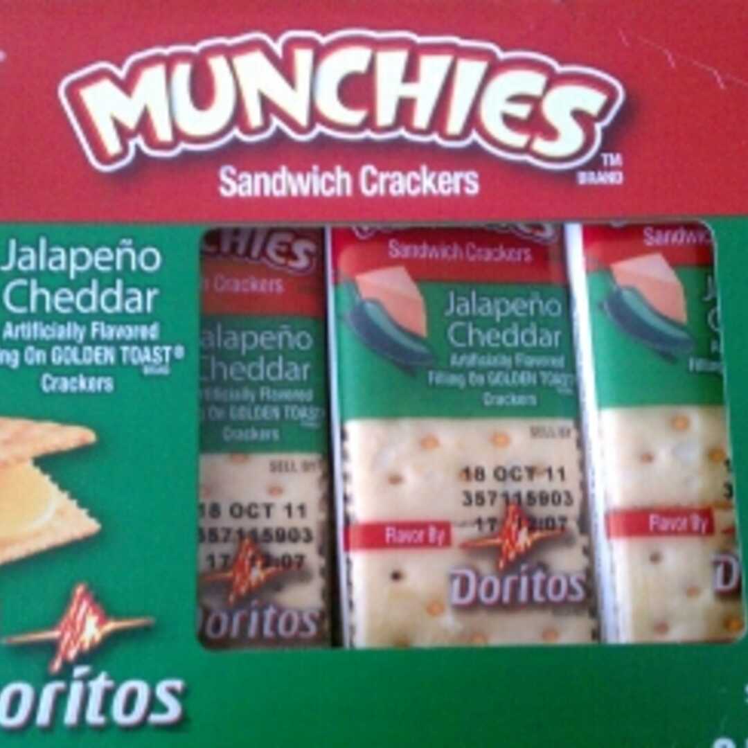 Frito-Lay Munchies Jalapeno Cheddar Sandwich Crackers