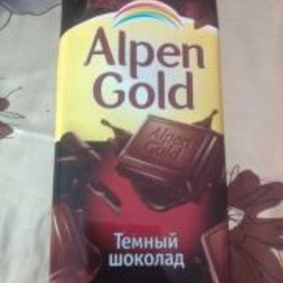 Альпен Гольд Тёмный Шоколад Пикантная Вишня