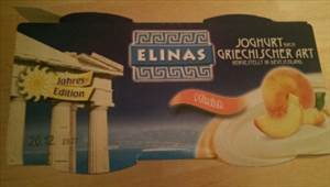 Elinas Joghurt nach Griechischer Art Pfirsich