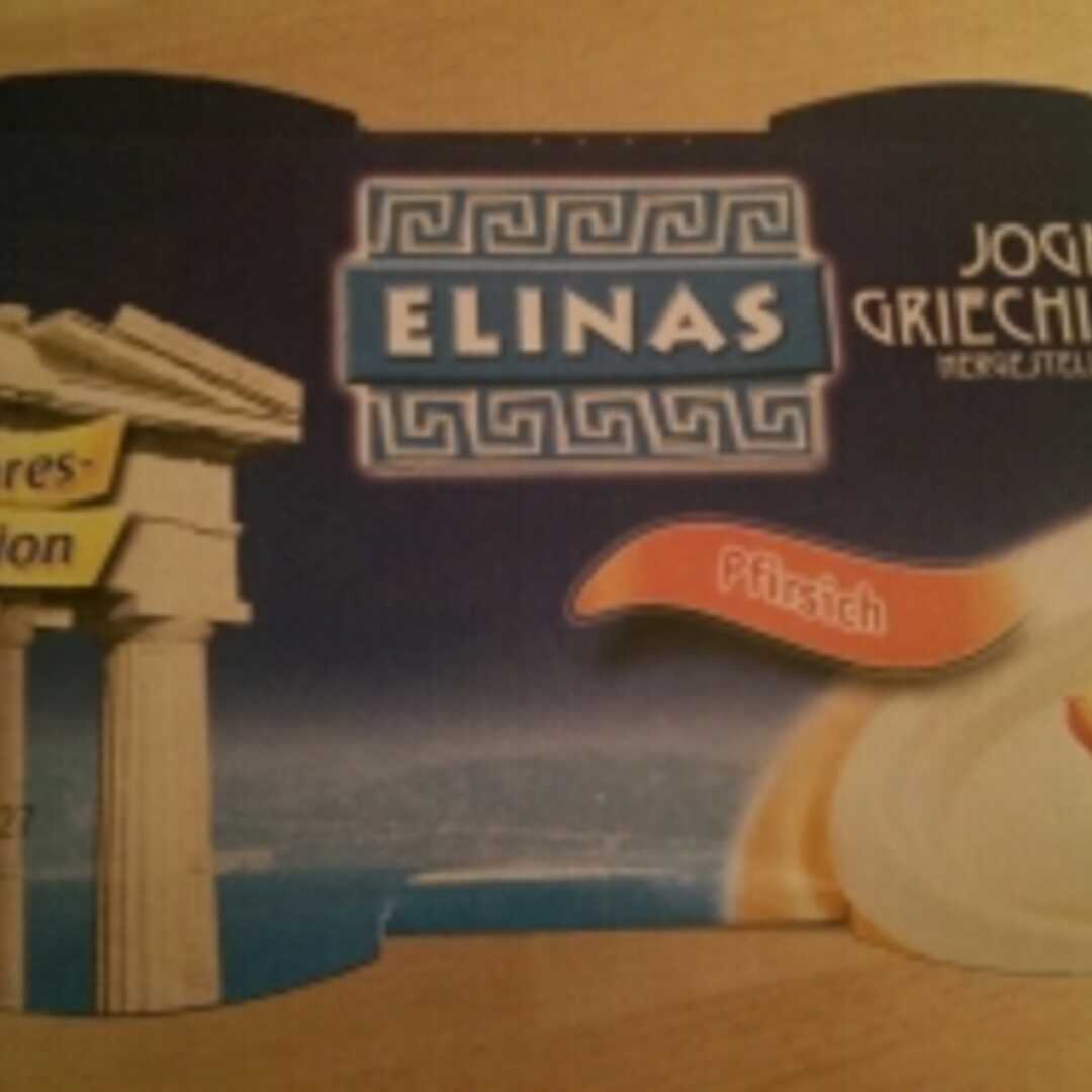 Elinas Joghurt nach Griechischer Art Pfirsich