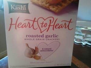 Kashi Heart to Heart Whole Grain Crackers - Roasted Garlic