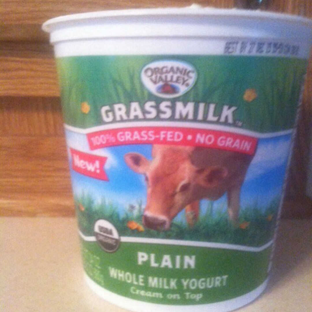 Organic Valley Grassmilk Plain Whole Milk Yogurt (227g)