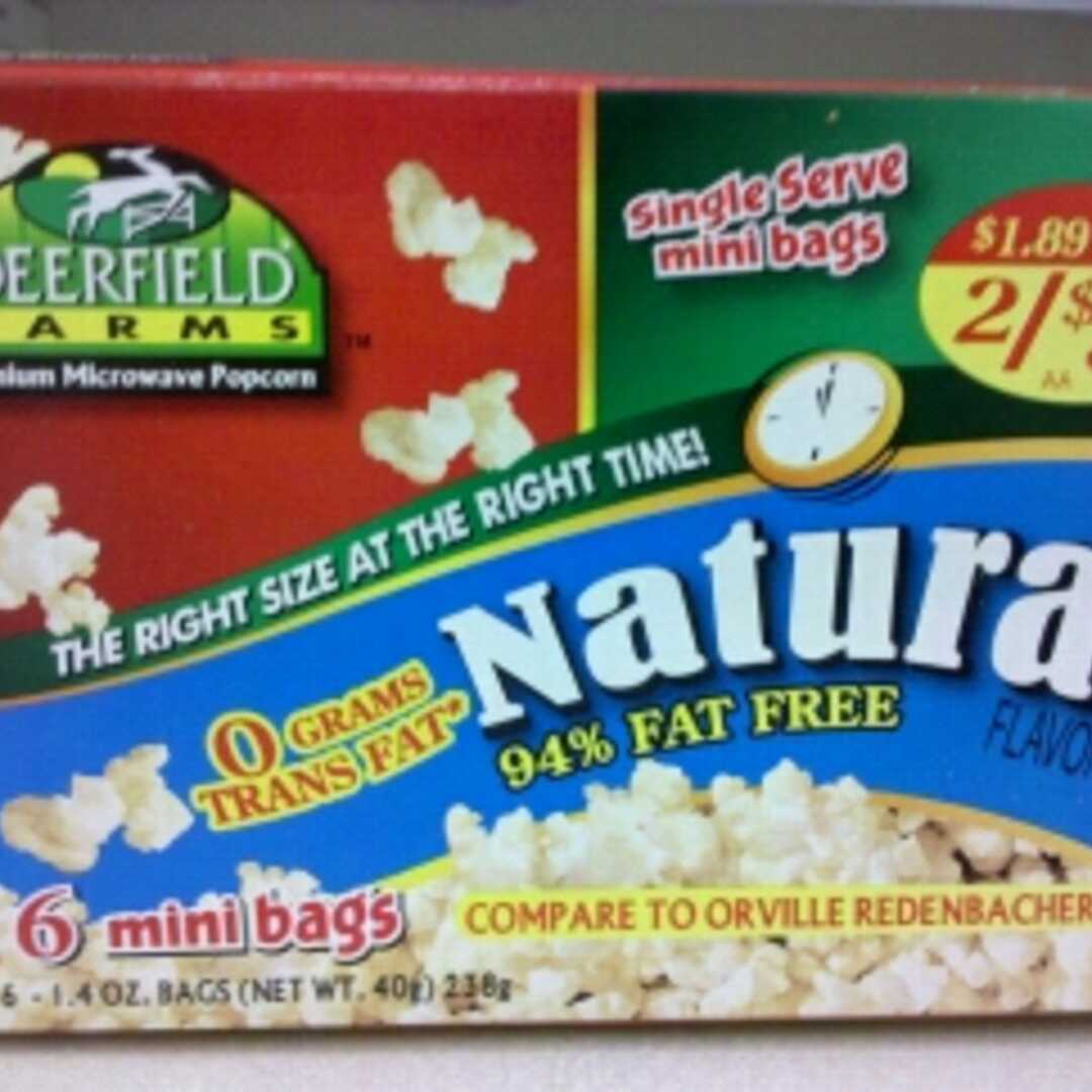 Deerfield Farms 94% Fat Free Natural Popcorn