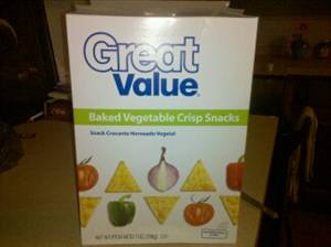 Great Value Baked Vegetable Crisp Snacks