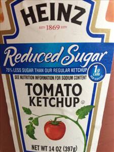 Heinz One Carb Reduced Sugar Tomato Ketchup