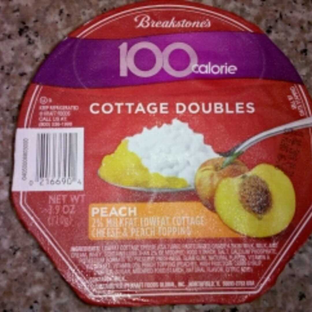 Breakstone's Cottage Doubles Lowfat Cottage Cheese & Peach Topping