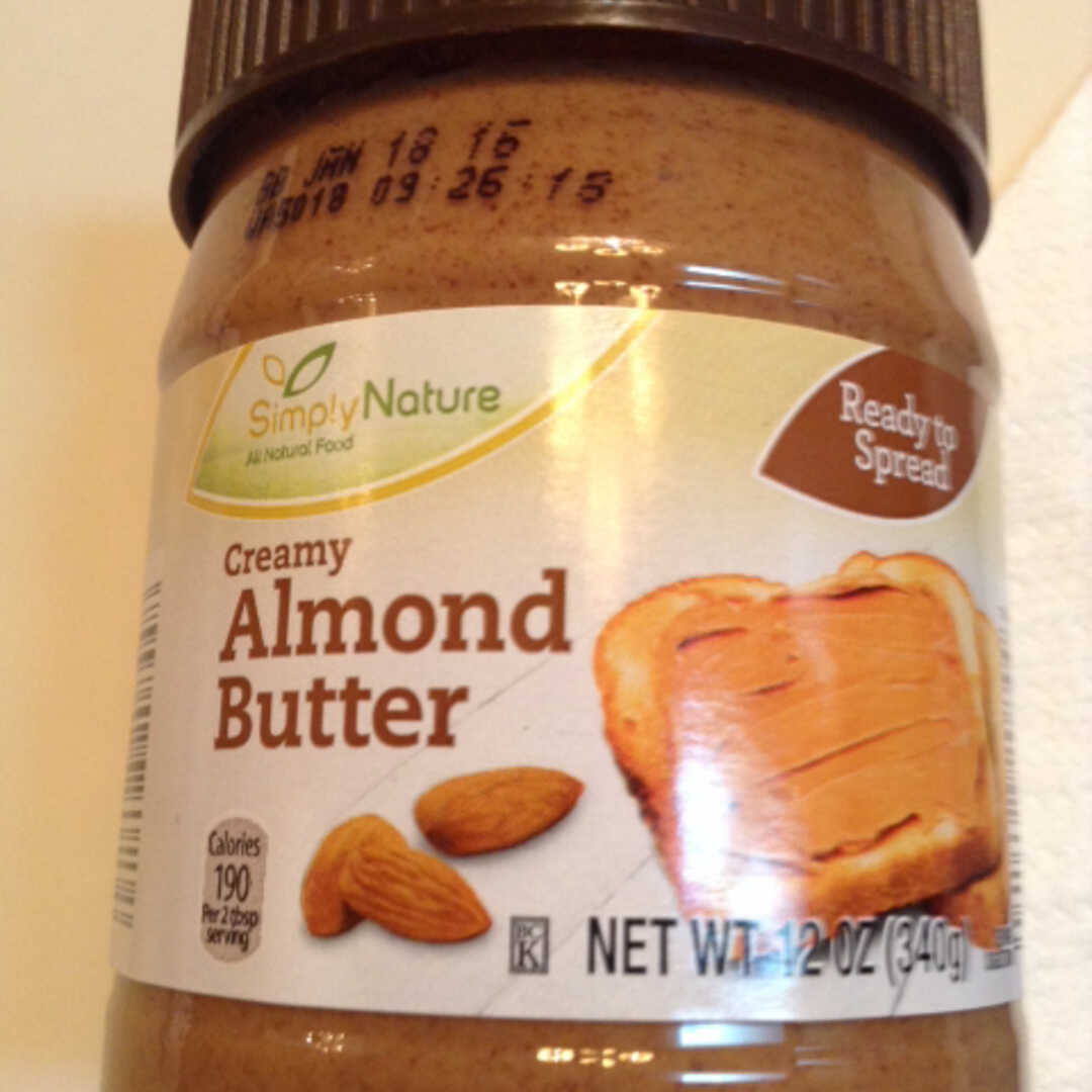 Simply Nature Almond Butter