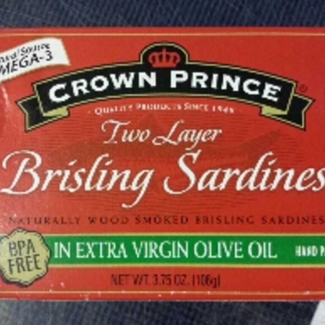 Crown Prince Brisling Sardines in Olive Oil