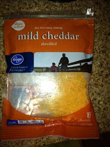Kroger Mild Cheddar Cheese Shredded