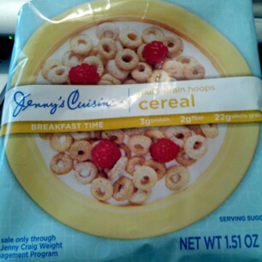 Jenny Craig Multi-Grain Hoops Cereal