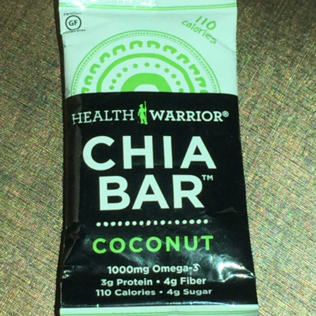 Health Warrior Chia Bar Coconut