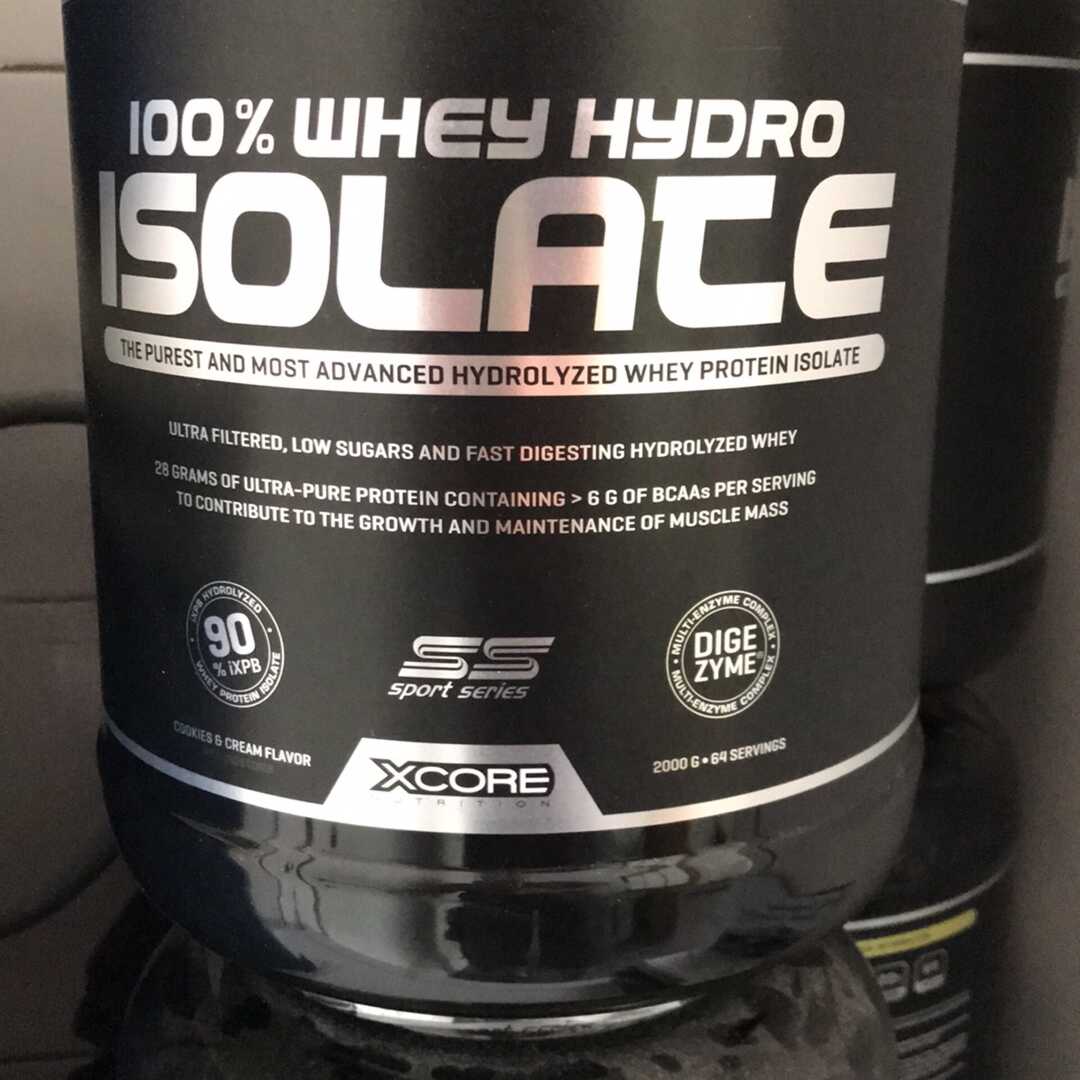 Xcore Nutrition  100% Whey Hydro Isolate