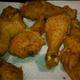 Chicken Drumstick Meat and Skin (Broilers or Fryers, Batter, Fried, Cooked)