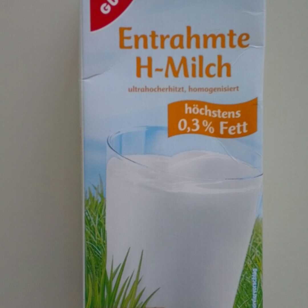 Gut & Günstig Entrahmte H-Milch
