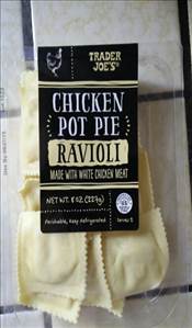 Trader Joe's Chicken Pot Pie Ravioli