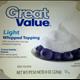 Great Value Light Whipped Topping