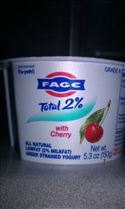 Fage Total 2% Greek Yogurt with Cherry