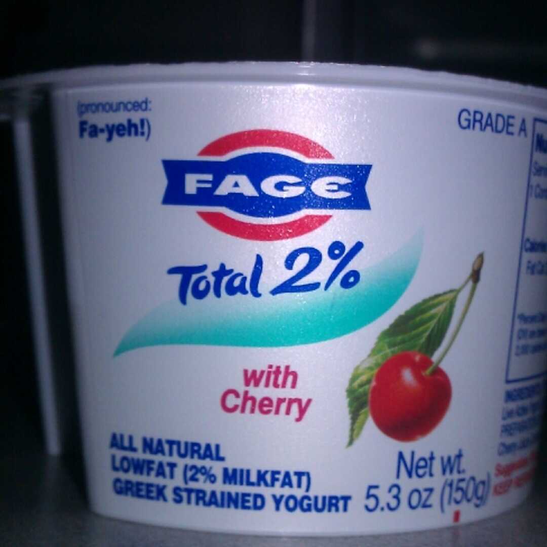 Fage Total 2% Greek Yogurt with Cherry