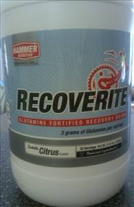 Hammer Nutrition Recoverite Glutamine Fortified Recovery Drink - Citrus
