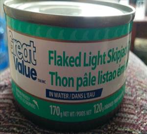 Great Value Flaked Light Skipjack Tuna