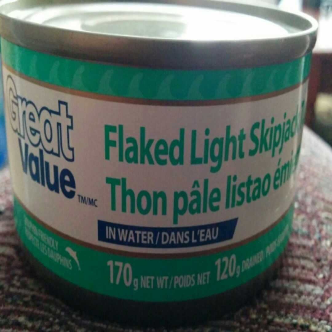 Great Value Flaked Light Skipjack Tuna