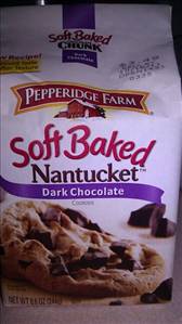 Pepperidge Farm Soft Baked Nantucket Dark Chocolate Chunk Cookies