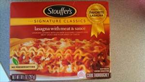 Stouffer's Signature Classics Lasagna with Meat Sauce