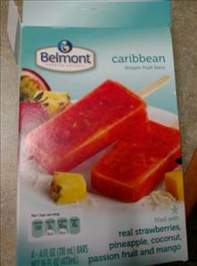 Belmont Caribbean Frozen Fruit Bars