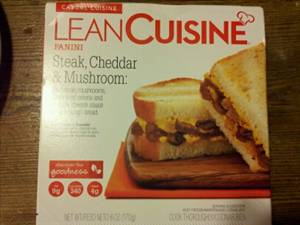 Lean Cuisine Culinary Collection Steak, Cheddar & Mushroom Panini