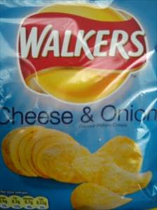 Walkers Cheese and Onion Crisps