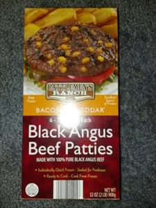 Cattlemen's Ranch Bacon & Cheddar Black Angus Beef Patties