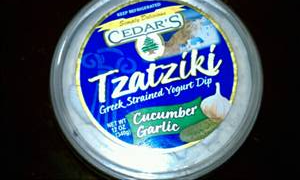 Cedar's Cucumber & Garlic Tzatziki Greek Strained Yogurt Dip
