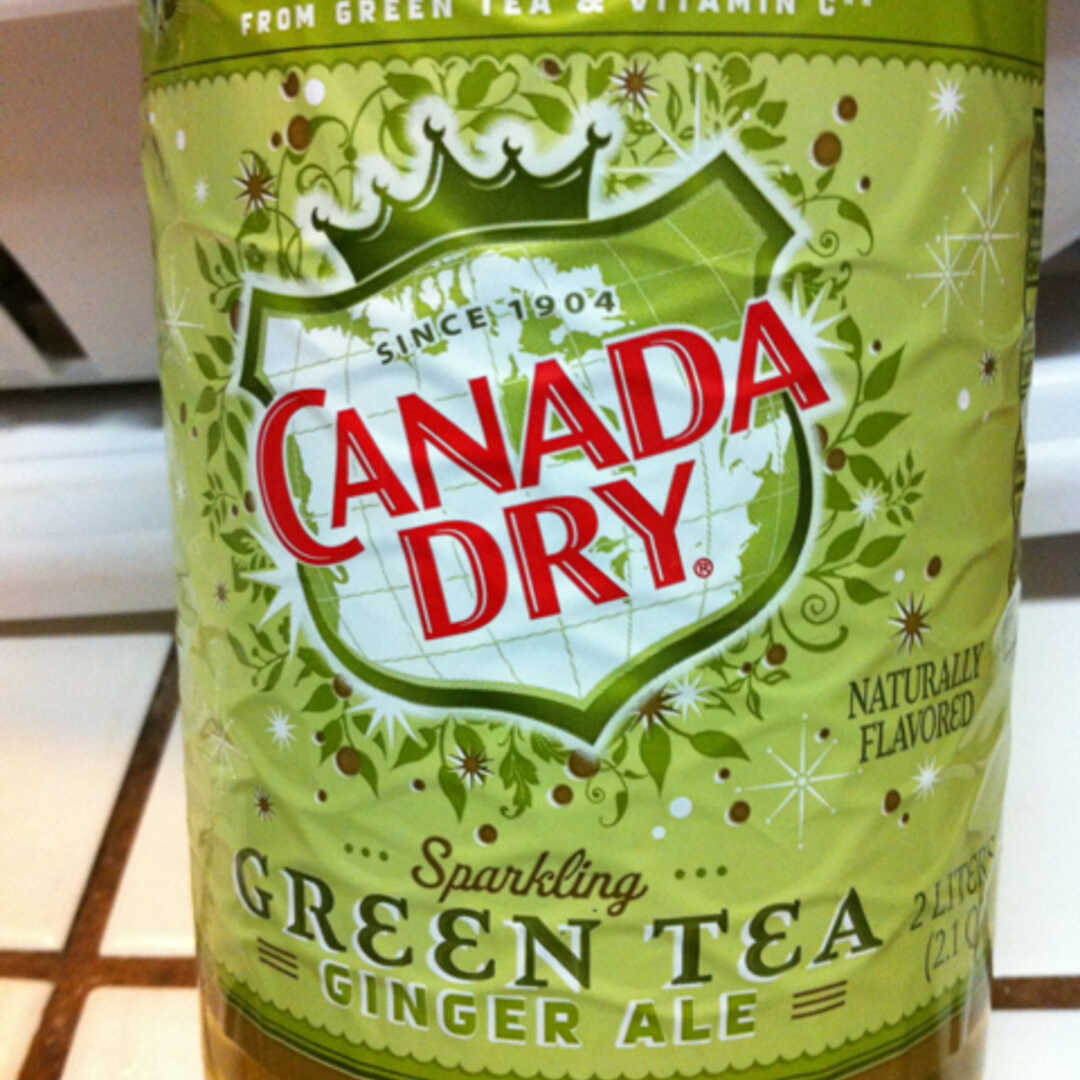 Canada Dry Sparkling Green Tea Ginger Ale