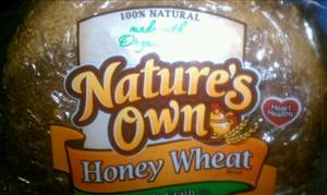 Nature's Own Organic Honey Wheat Bread