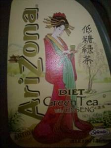 AriZona Beverage Diet Green Tea with Ginseng