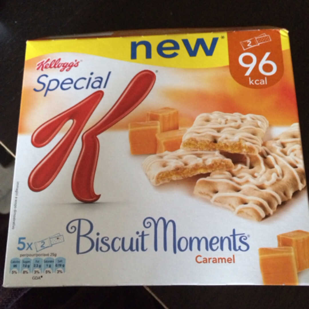 Kellogg's Biscuit Moments Caramel