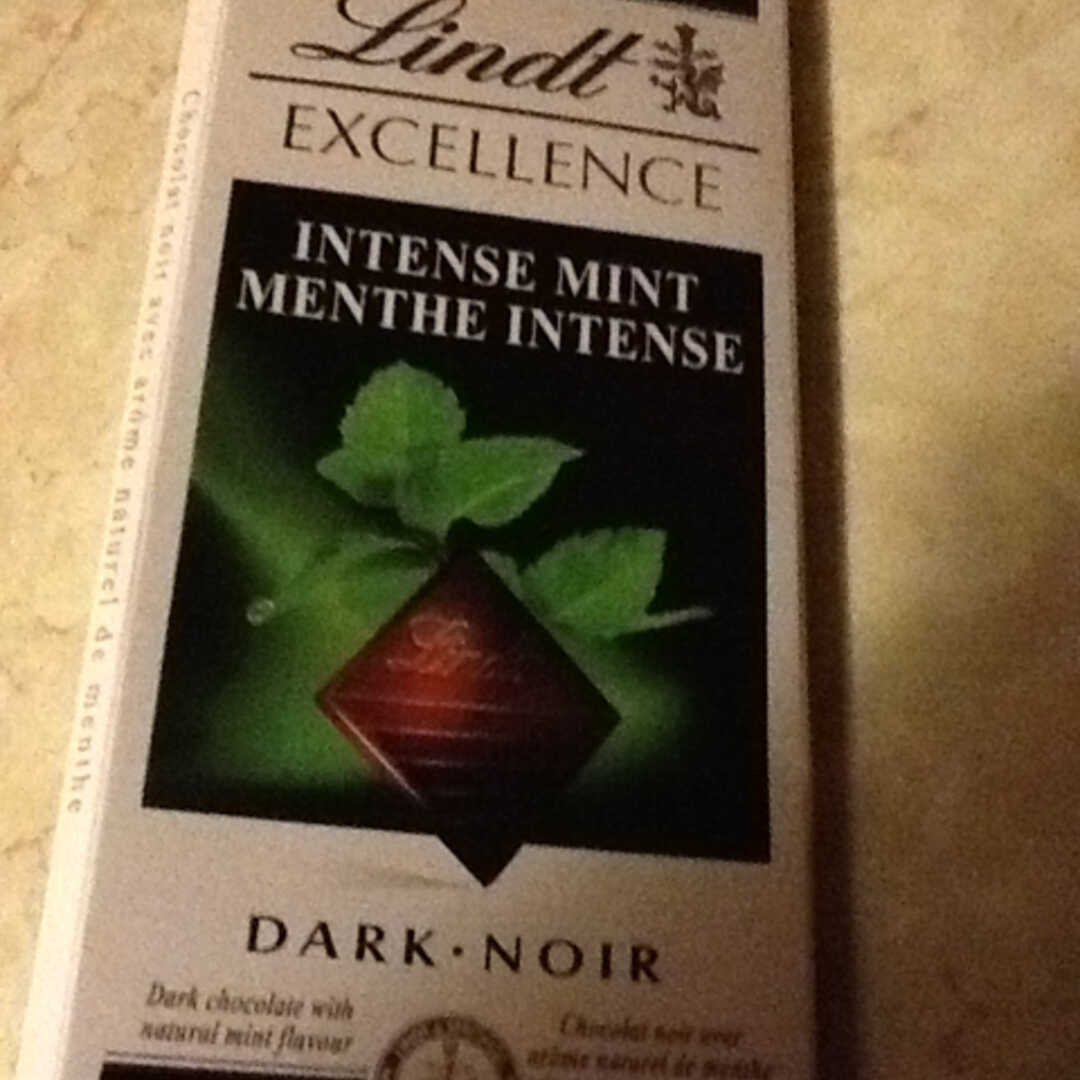 Lindt Intense Mint Dark Chocolate