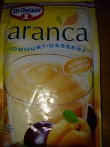 Dr. Oetker Aranca Joghurt-Dessert Aprikose-Maracuja