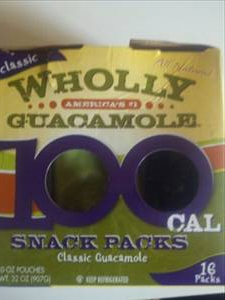 Wholly Guacamole 100 Calorie Snack Pack
