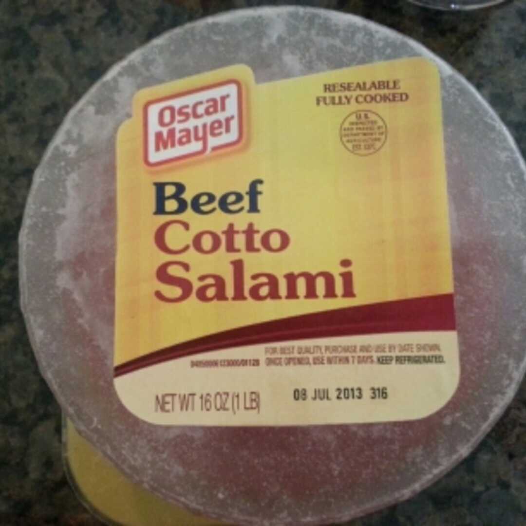 Oscar Mayer Beef Cotto Salami Cold Cuts