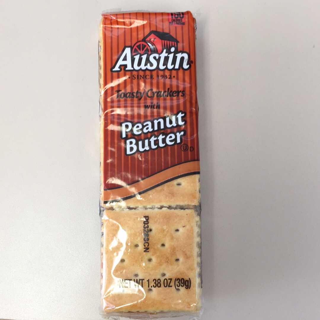 Austin Toasty Crackers with Peanut Butter (39g)